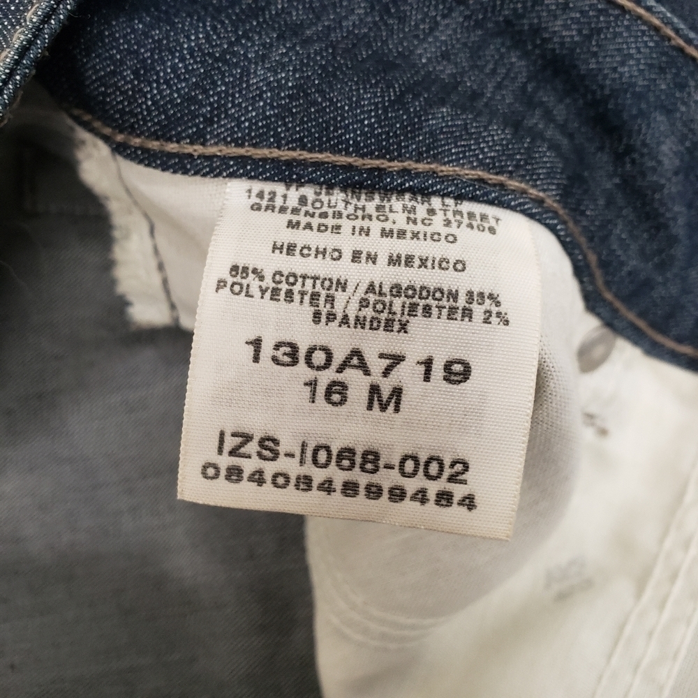 Riders by Lee Boot Cut No Gap Waist Womens Jeans Size 16 M - Picture 7 of 8